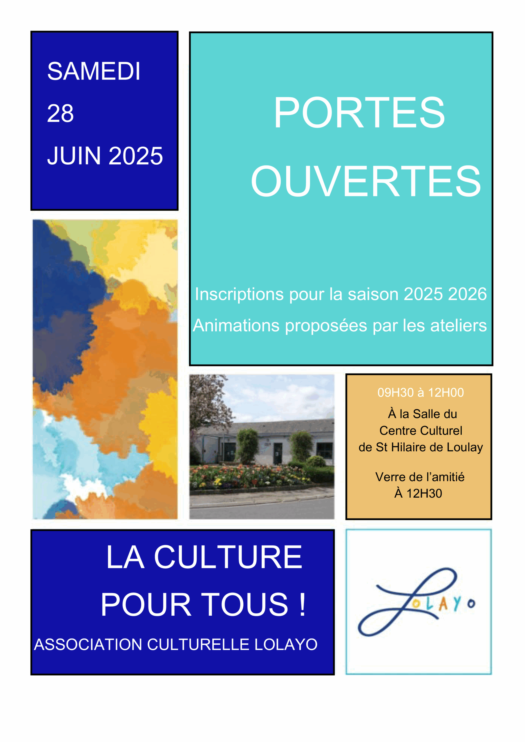 Flyer Portes ouvertes 28 juin 2025